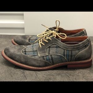 Metrocharm Men's Wing Tip Oxford Dress Shoes